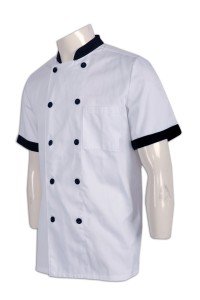 KI063網上訂造廚師制服  訂購團體餐飲制服  設計廚師服款式 厨司 廚師制服製造商HK